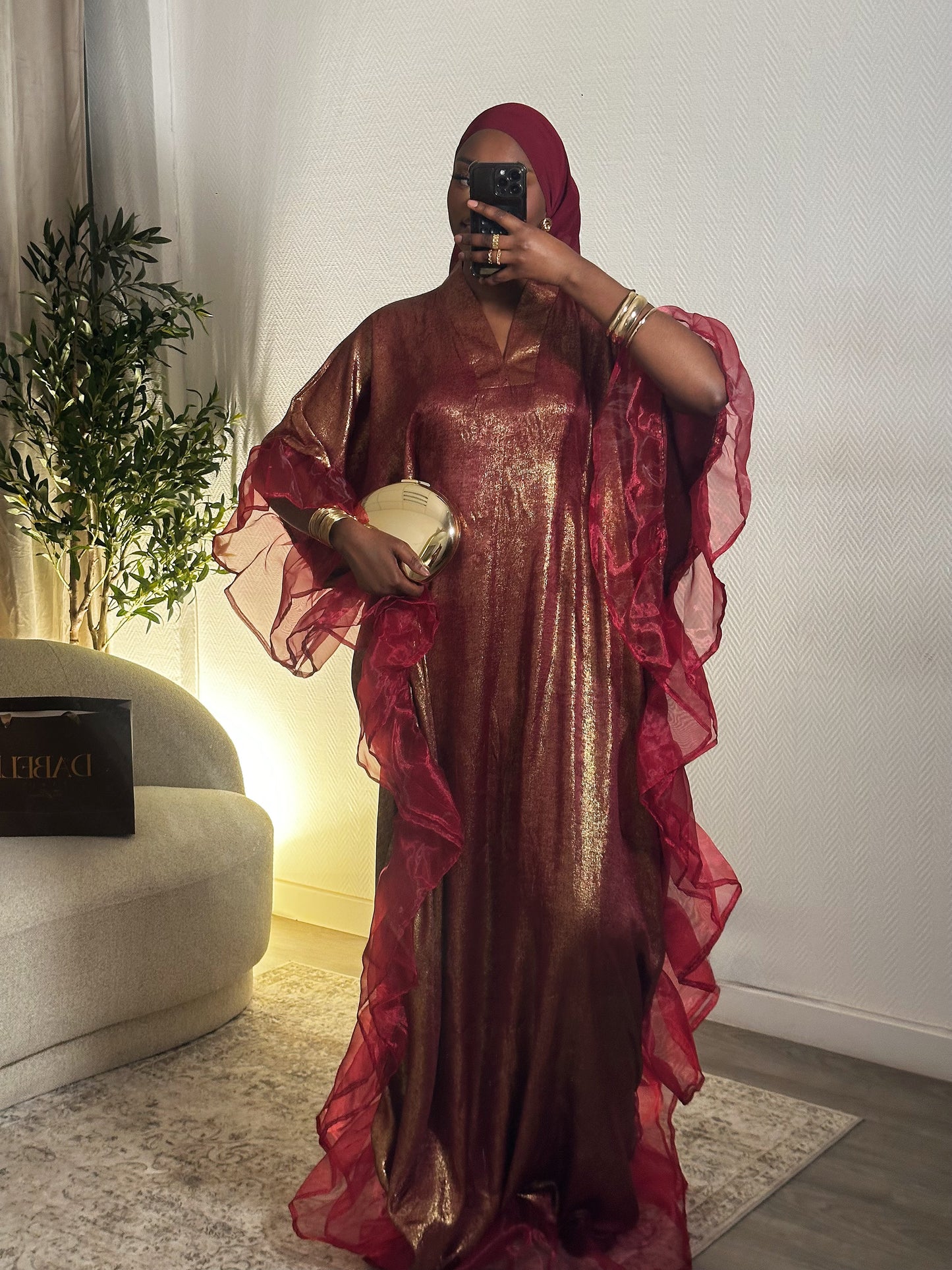 Robe Fatima - Rouge
