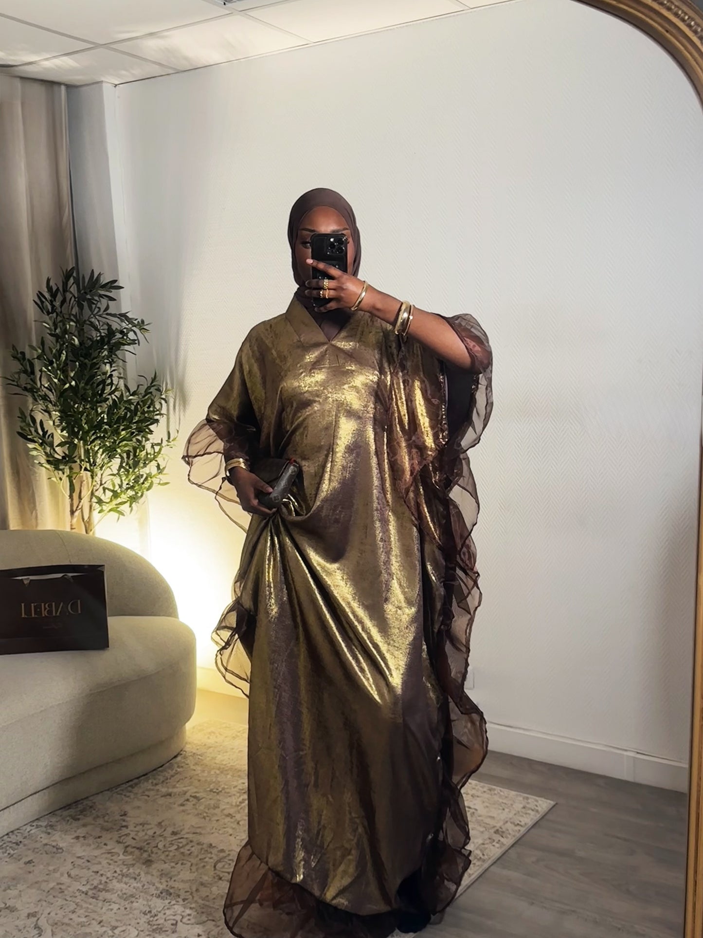 Robe Fatima - Marron