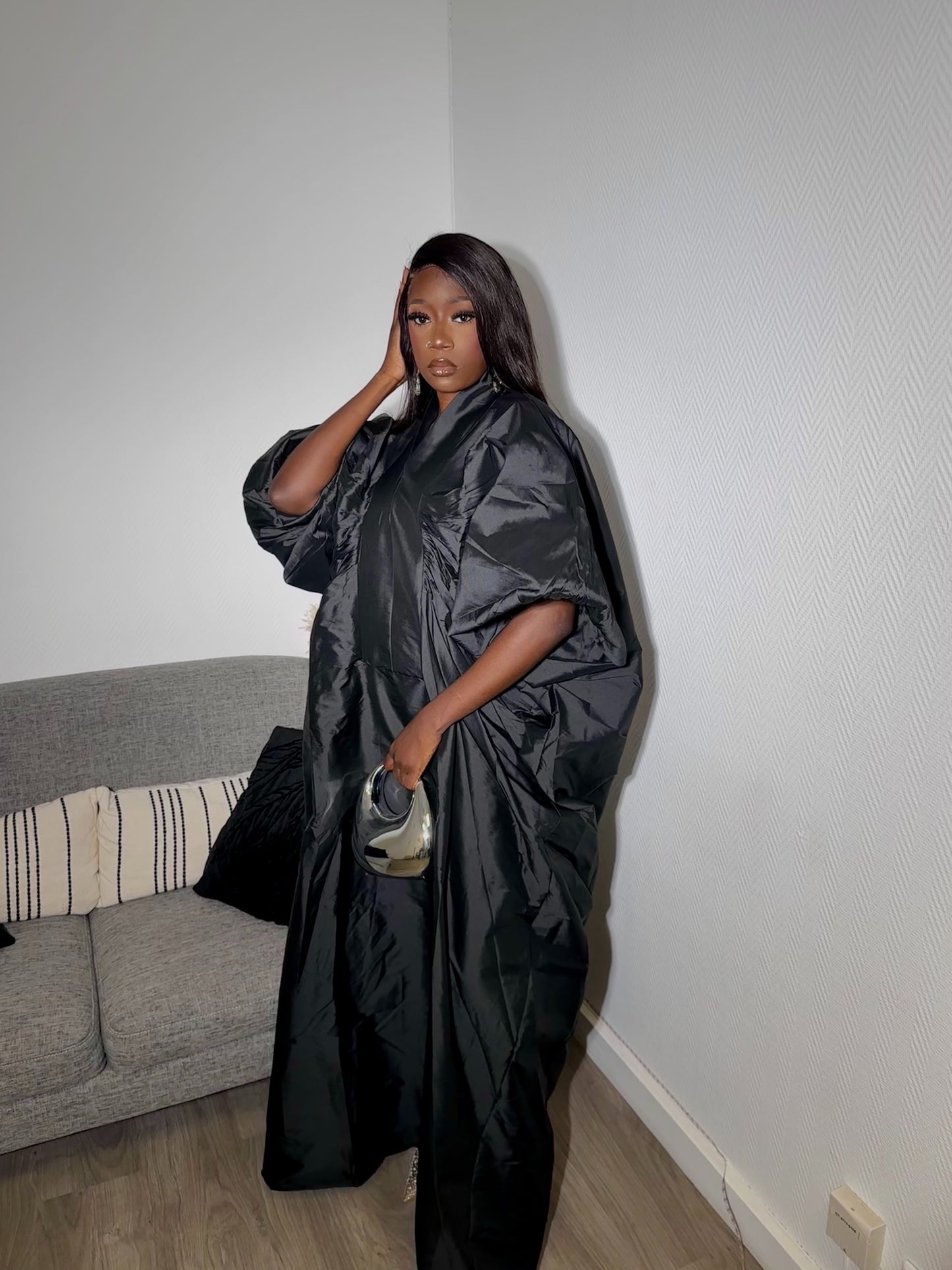 Boubou Chantoum Ombre noir
