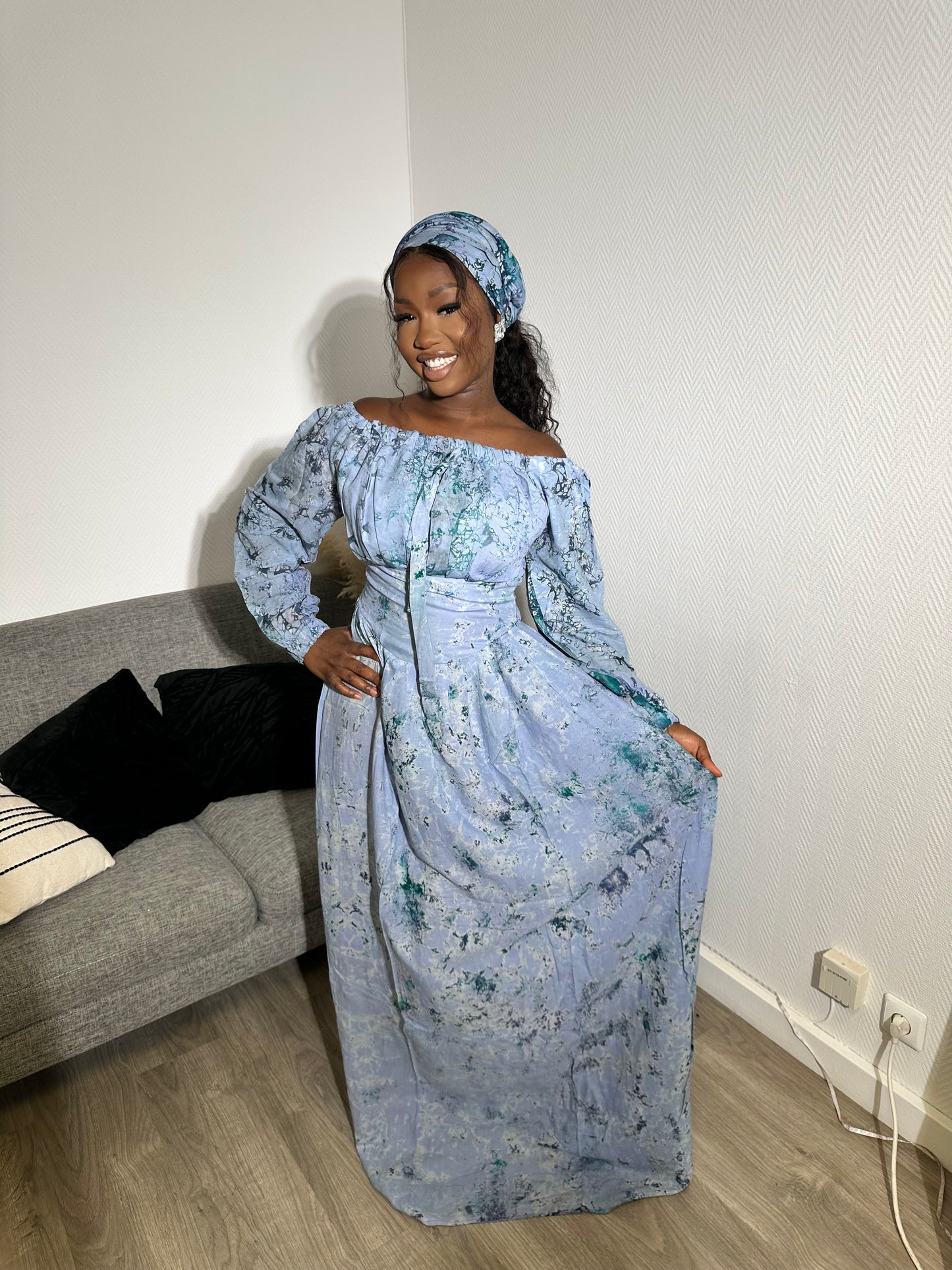 Robe Dampé - Modèle Fatou