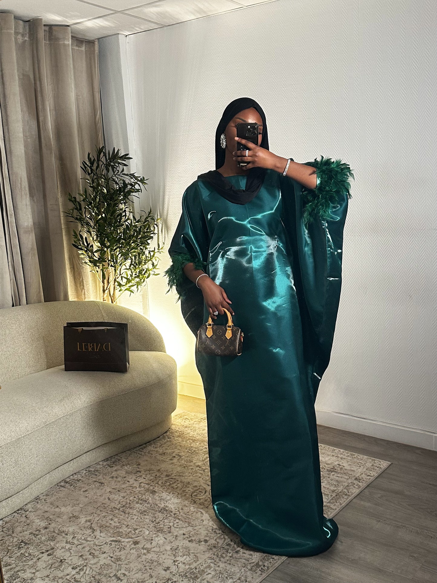Robe Aisha - Emeraude