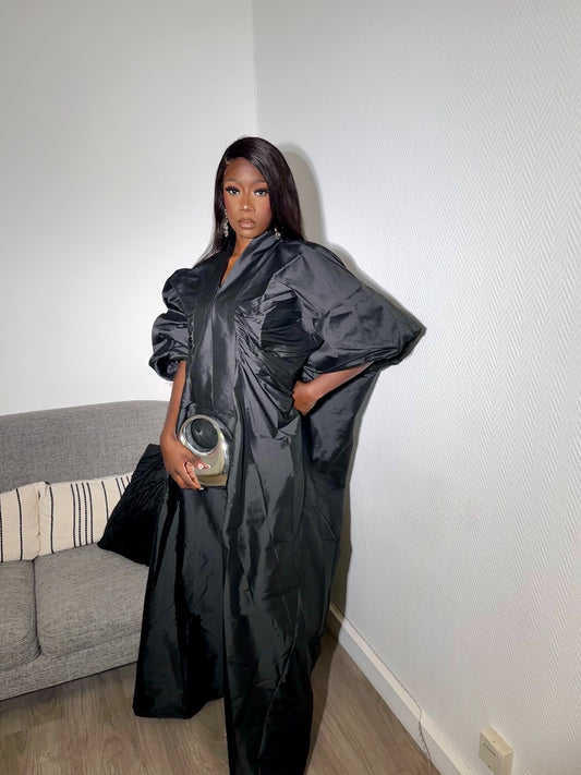 Boubou Chantoum Ombre noir