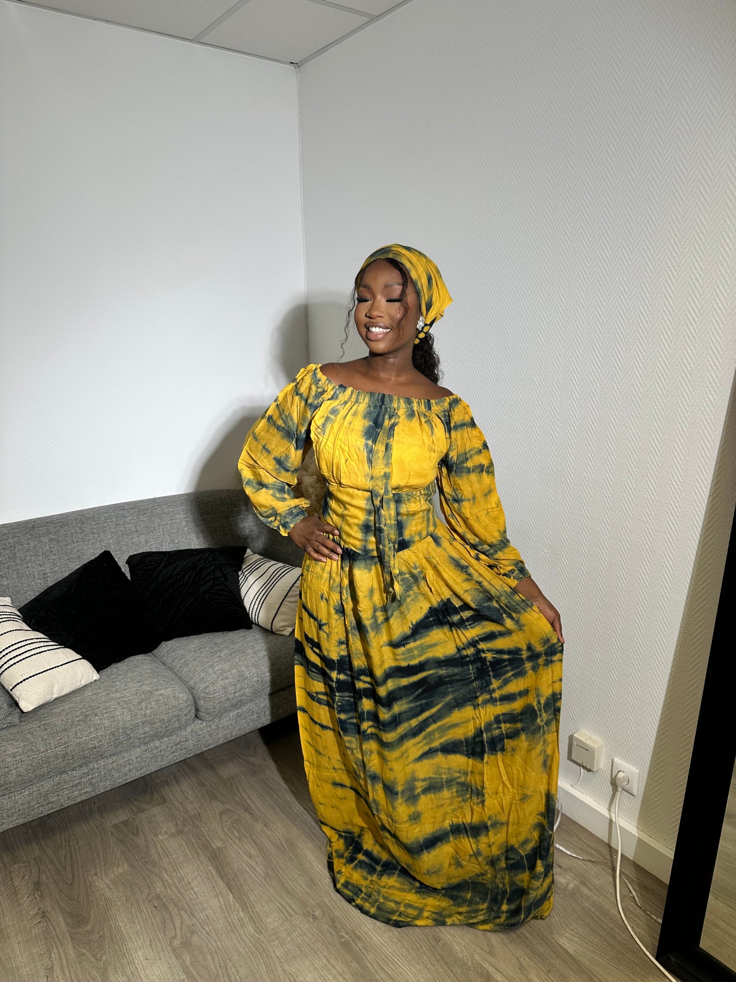 Robe Dampé - Modèle Fatou
