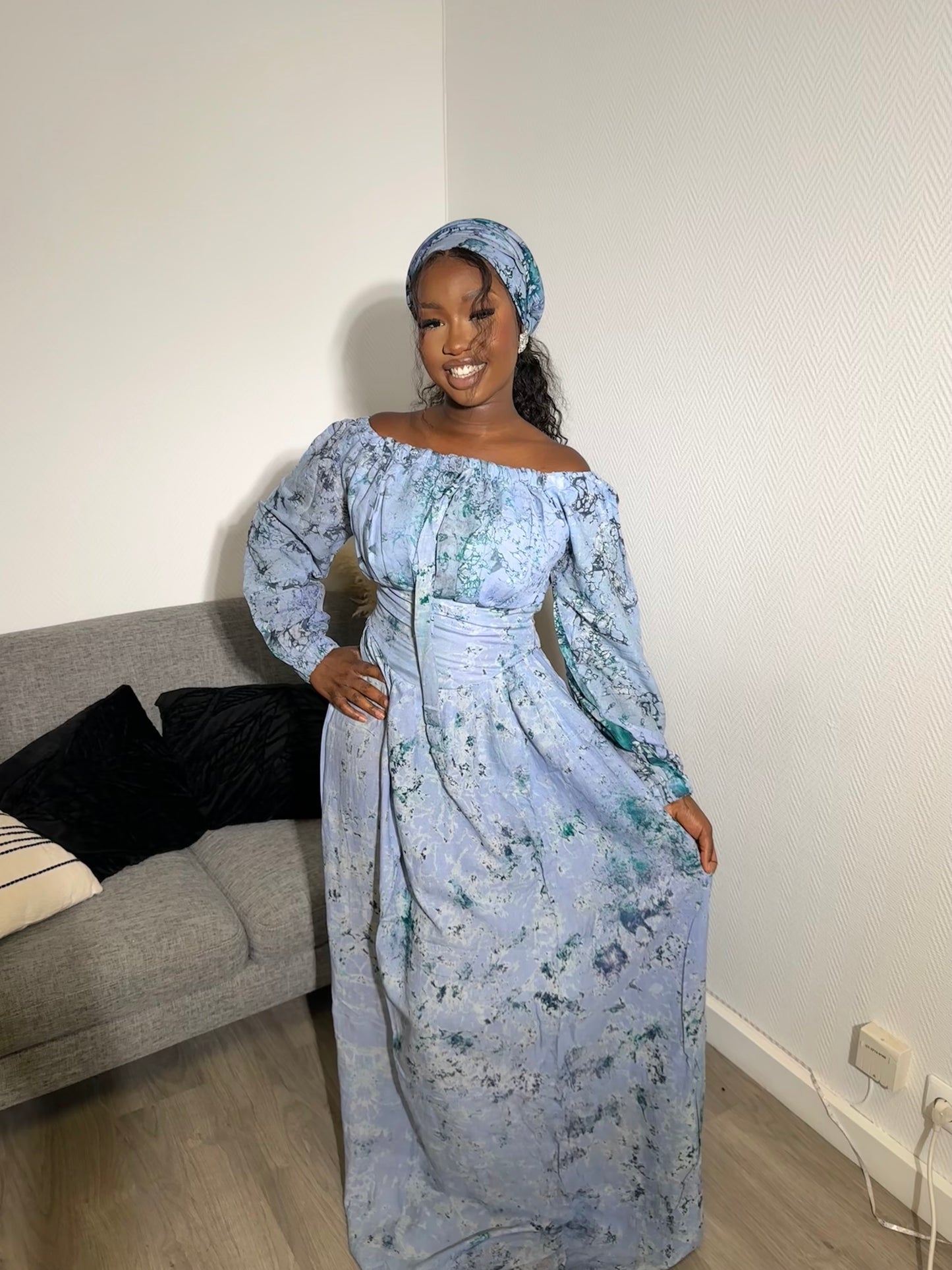 Robe Dampé - Modèle Fatou