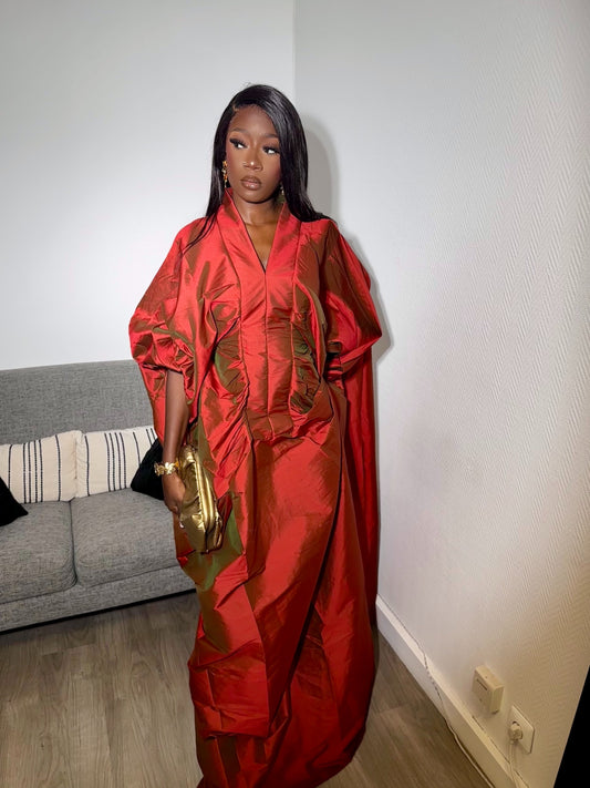 Boubou Chantoum Rouge Royale